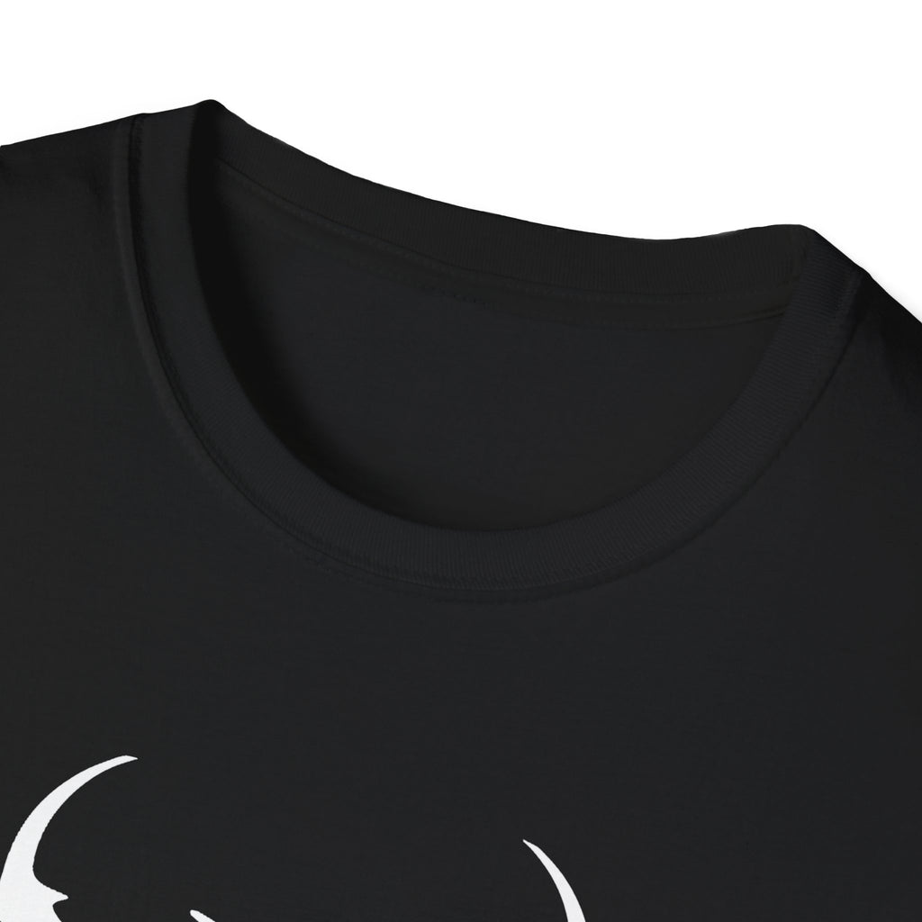 Metal Band Logo T-Shirt – White Drip Death Metal Graphic Tee