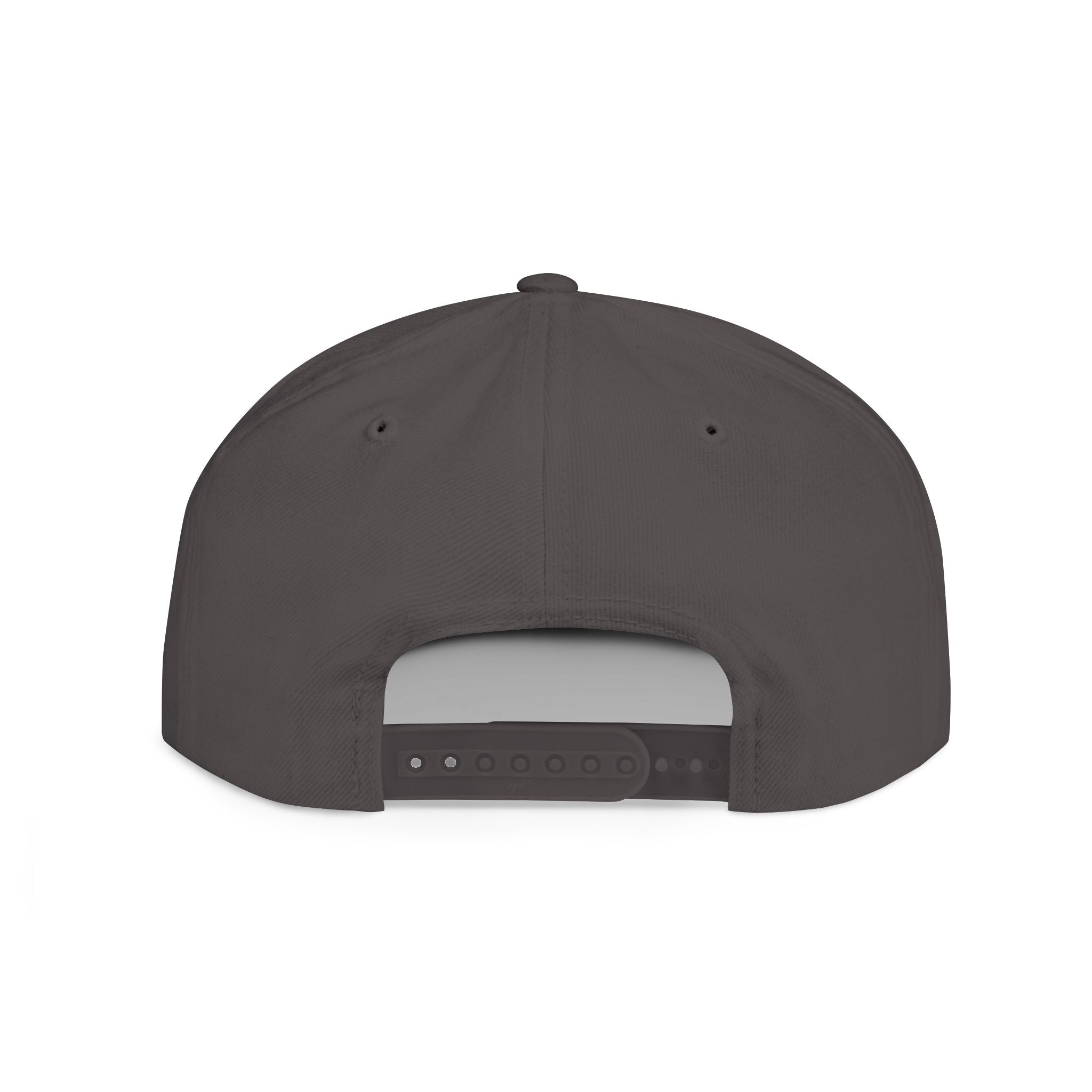 Metal Band Logo Snapback Hat — Flat Bill Black Cap